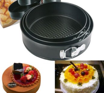 3pcs Round Shape Cake Mould