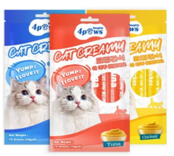 4 Paws Creamy Lickable Treats For Cat – 75 Gram