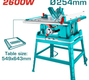 Total Table saw 2600W 254mm TS526043