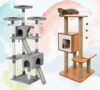 Scratching Post For Cats – Cat Tree Design Without Stairs